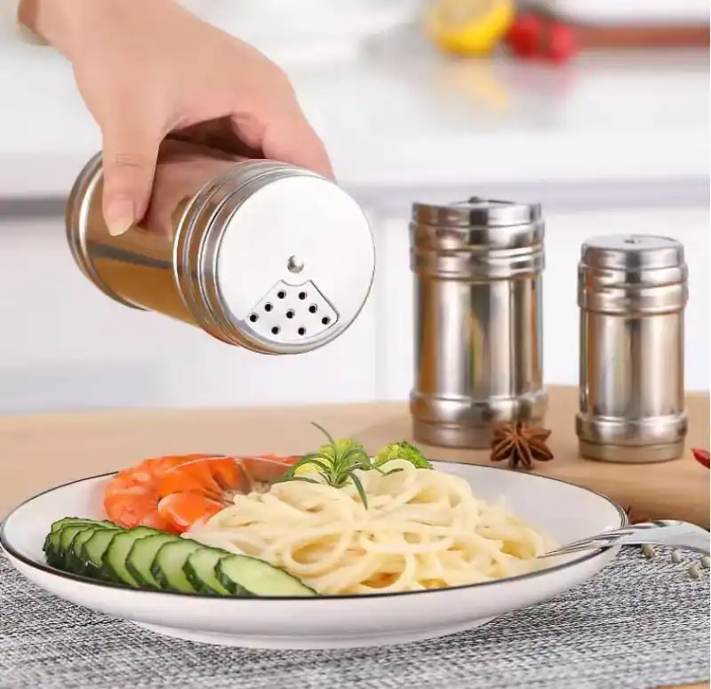 Stainless Steel Spice Shaker ( Set of 2 ) Stainless Steel Spice Shaker ( Set of 2 )