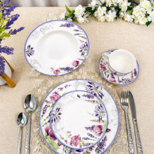 lavender muse breakfast set